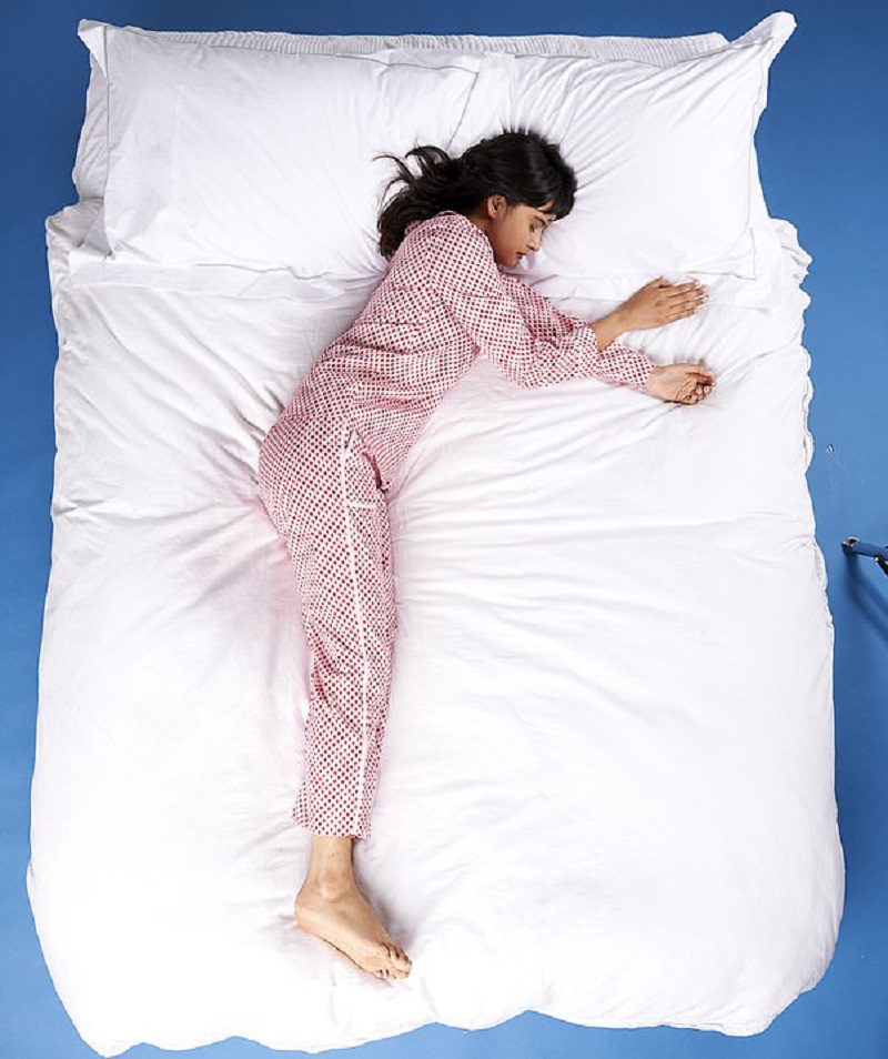 Tướng ngủ tư thế người mới