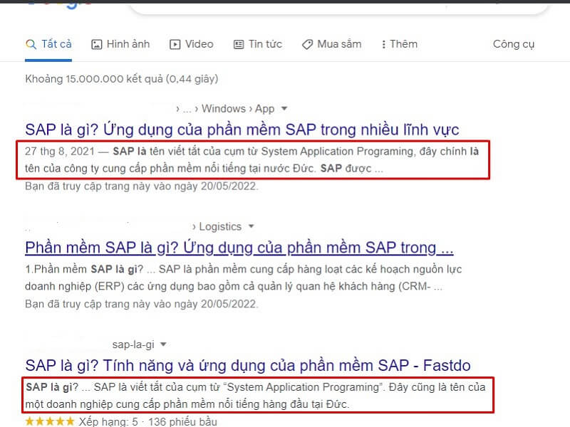 Hướng dẫn tối ưu thẻ description trong viết bài chuẩn Seo