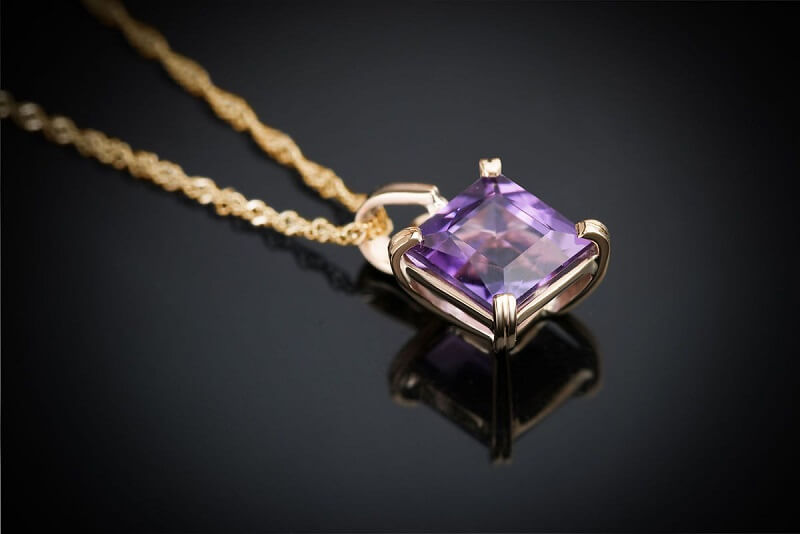 Amethyst được sử dụng để làm đồ trang sức