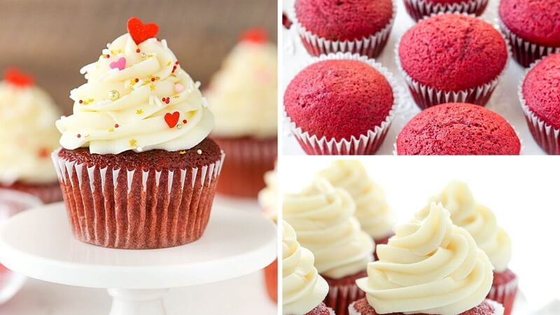 Bánh cupcake được trang trí rất bắt mắt