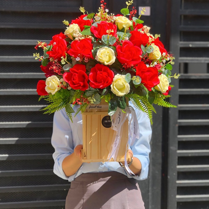 Hoa sáp sử dụng để trang trí