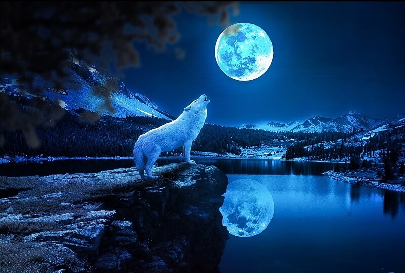 Trăng xanh không phải là hiện tượng mặt trăng biến đổi sang màu xanh