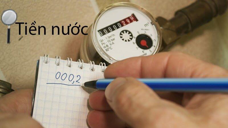 Thông tin về hồ sơ giảm tiền nước