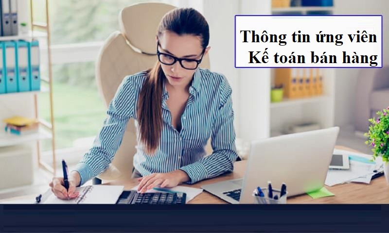 CV Kế toán bán hàng với cách trình bày Thông tin ứng viên
