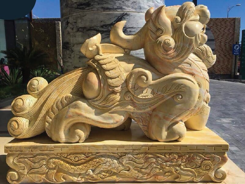 Hòa Thân từng cất giữ Tỳ Hưu làm linh vật trấn thạch