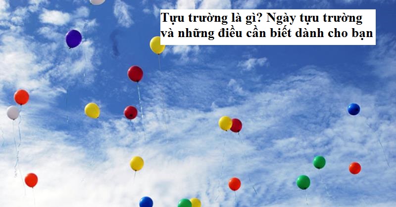 Cảm xúc khi tựu trường của học sinh