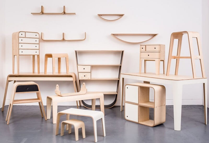 Màu sắc ván Plywood rất nhã nhặn