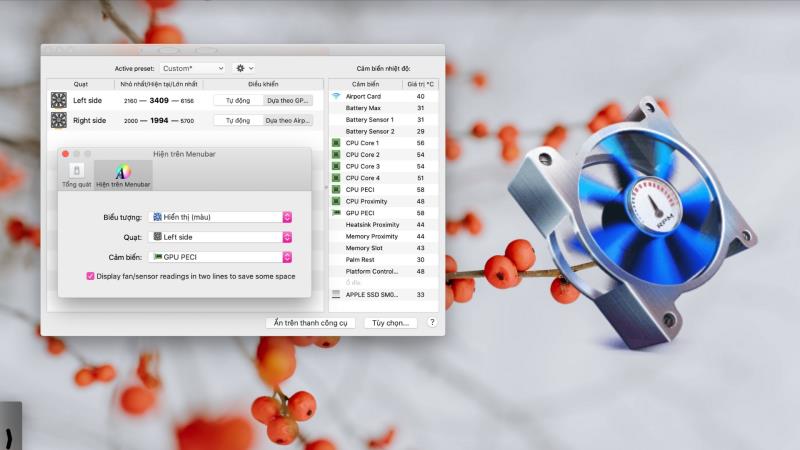 Ứng dụng Speed fan phục vụ cho nhu cầu đo nhiệt độ CPU