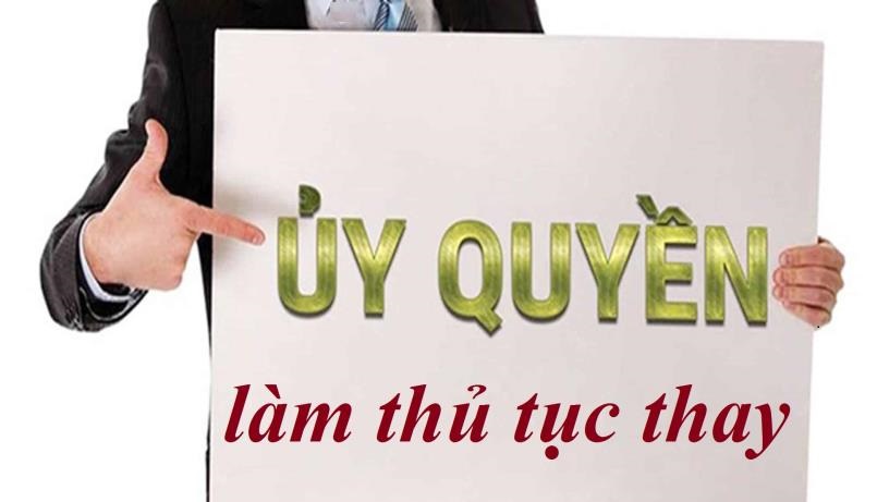 Nội dung trong mẫu giấy ủy quyền cho người khác làm thủ tục thay