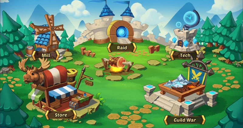 Các vị trí trong vận hành game