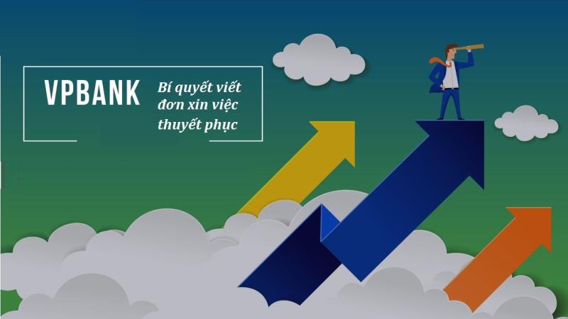 Nội dung trong đơn ứng tuyển việc làm Vpbank