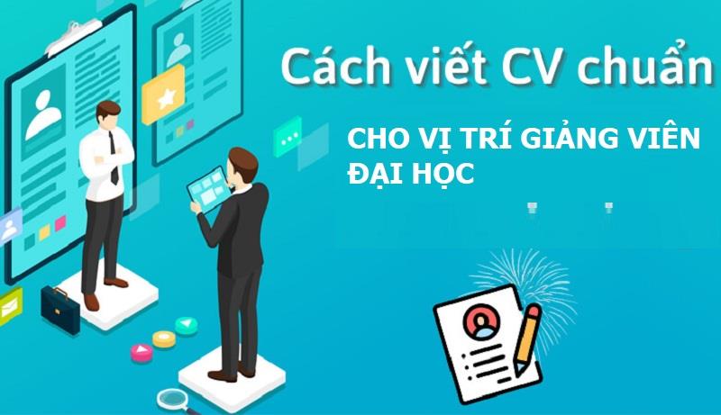 Các thông tin khác trong CV giảng viên đại học