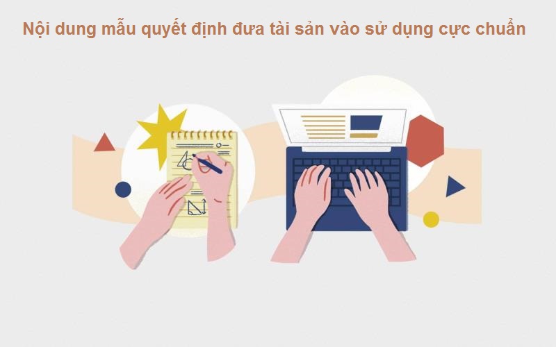 Trách nhiệm thi hành quyết định đưa tài sản vào sử dụng