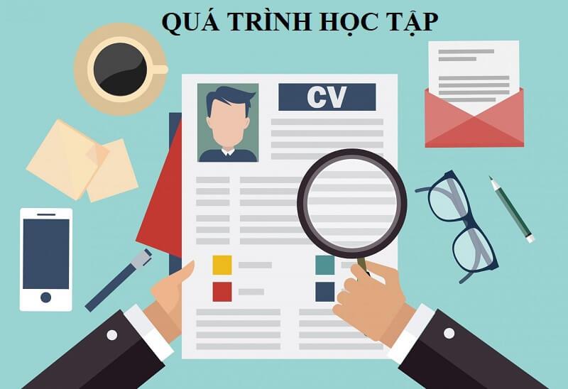 Viết CV mô tả quá trình học tập và làm việc thật ngắn gọn, súc tích