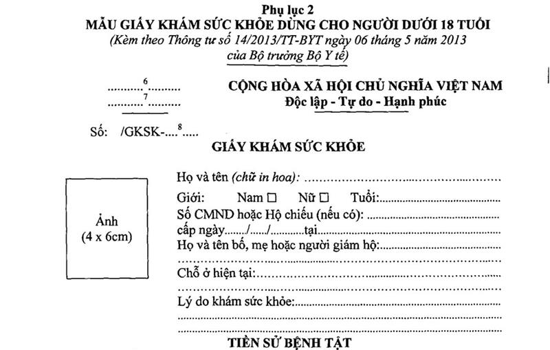 Cách viết tình trạng sức khỏe trong sơ yếu lý lịch hiệu quả