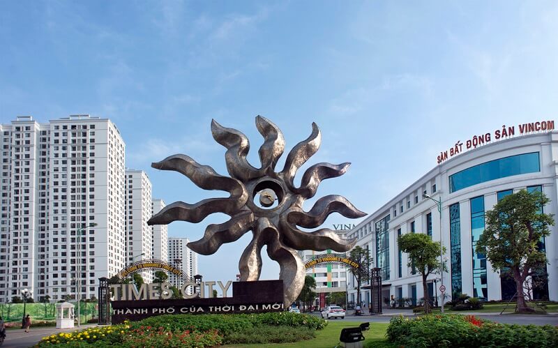 Timecity là khu đô thị cao cấp của tập đoàn Vingroup