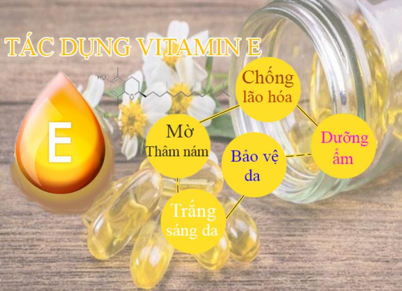 Vitamin E có chất chống oxy hóa mạnh mẽ