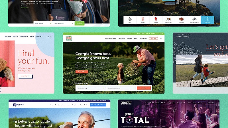 Một số website được xây dựng bằng WordPress