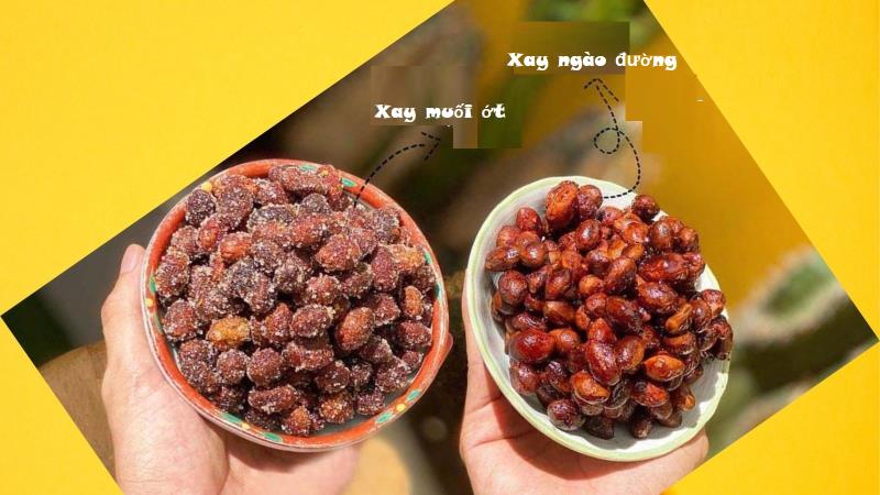Quả xay rim đường có vị chua nhẹ và ngọt ngọt