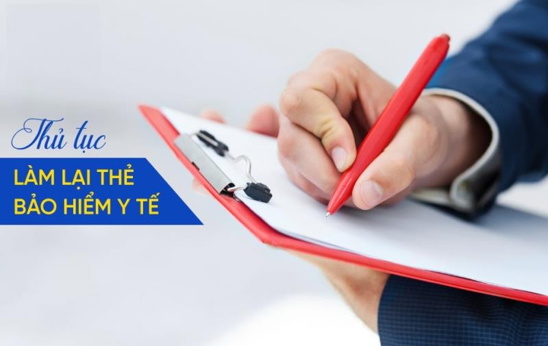 Xin cấp lại thẻ BHYT theo hình thức trực tiếp