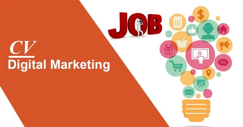 Xin việc thành công nhờ mẫu CV digital marketing