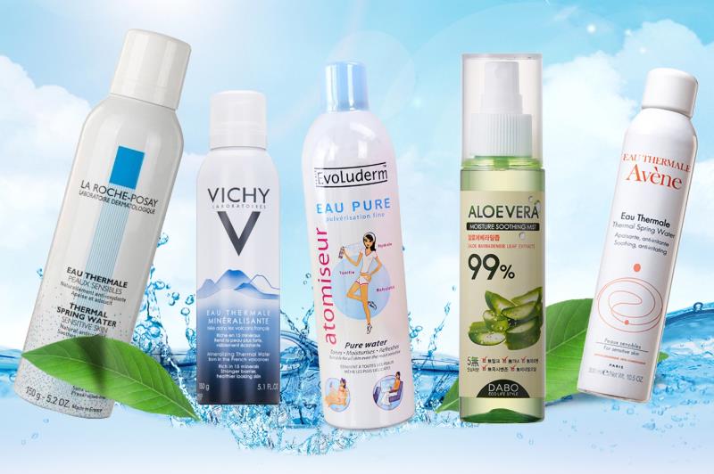 Da mụn nên chọn loại xịt khoáng có chứa dưỡng chất trị mụn