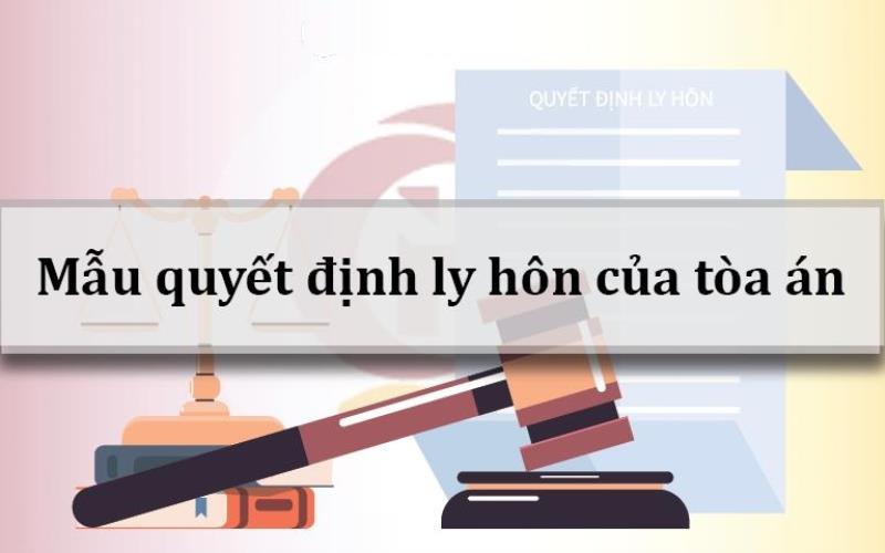 Ý nghĩa của mẫu quyết định công nhận thuận tình ly hôn