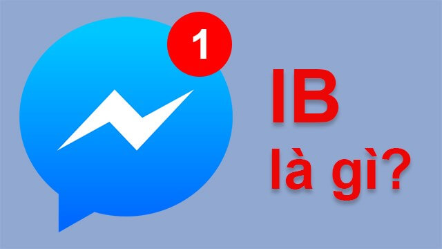 Ib là từ viết tắt của từ inbox
