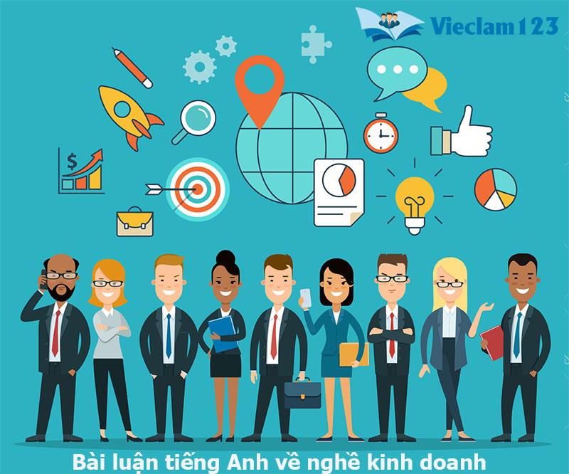 Bài luận tiếng Anh về nghề kinh doanh Bài luận tiếng Anh về nghề kinh doanh