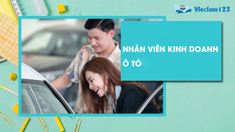 nhân viên kinh doanh ô tô