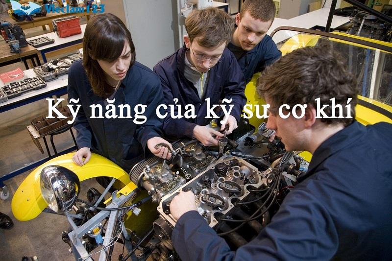Kỹ năng của kỹ sư cơ khí