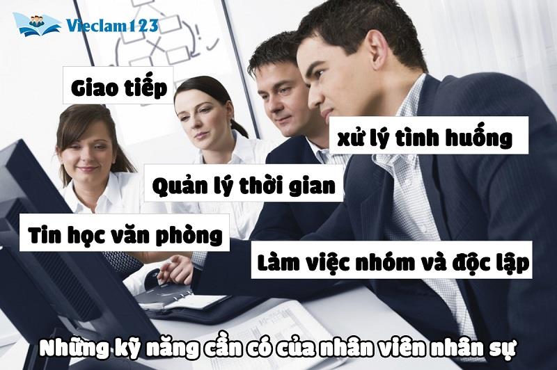 Những kỹ năng cần có của nhân viên nhân sự