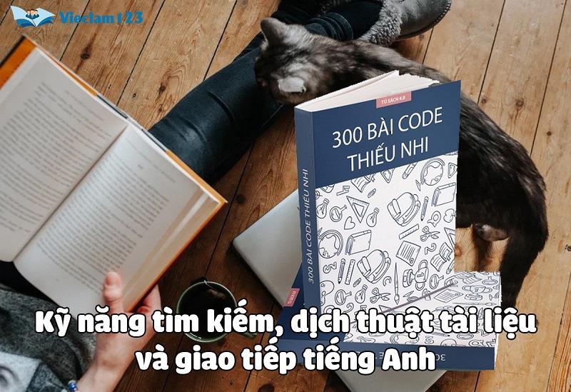 Kỹ năng tìm kiếm, dịch thuật tài liệu và giao tiếp tiếng Anh