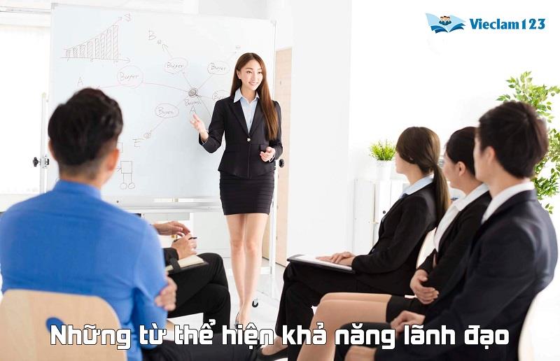 Những từ thể hiện khả năng lãnh đạo