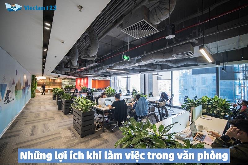 Những lợi ích khi làm việc trong văn phòng