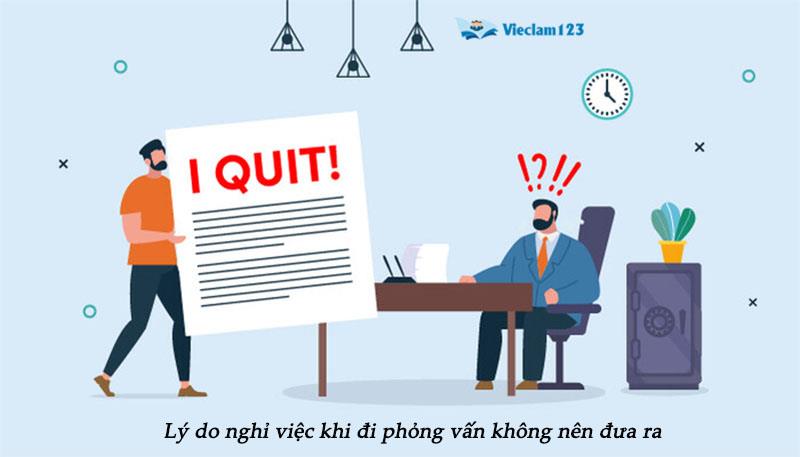 Lí do nghỉ việc khi đi phỏng vấn