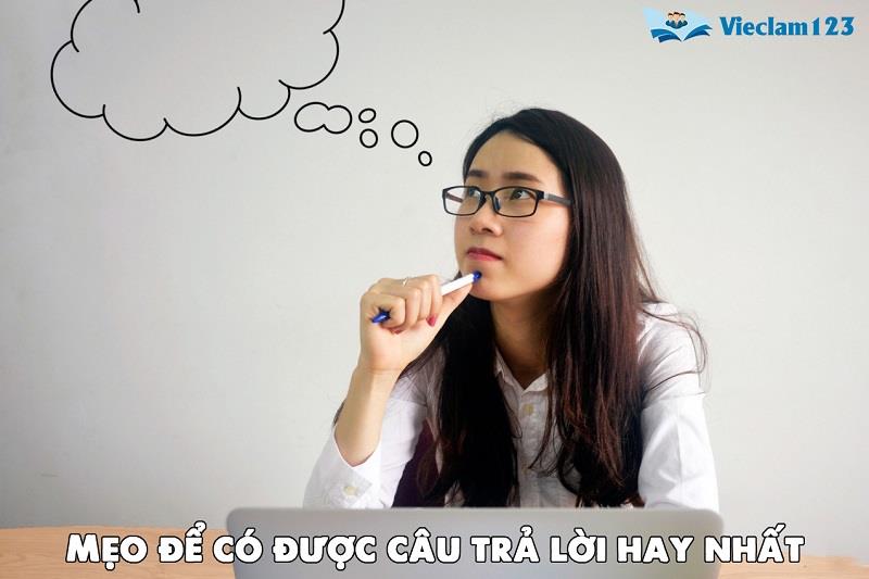 Mẹo để có được câu trả lời hay nhất