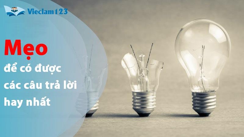 Mẹo để có được các câu trả lời hay nhất
