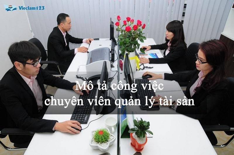 Mô tả công việc chuyên viên quản lý tài sản