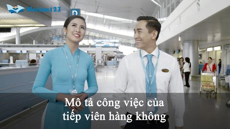 Mô tả công việc của tiếp viên hàng không