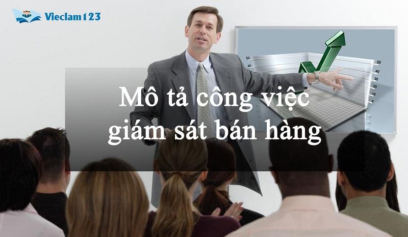 Mô tả công việc giám sát bán hàng
