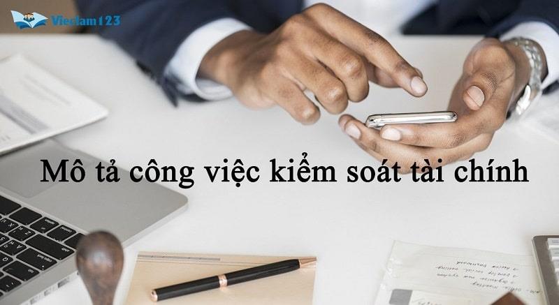 Bản mô tả công việc kiểm soát tài chính