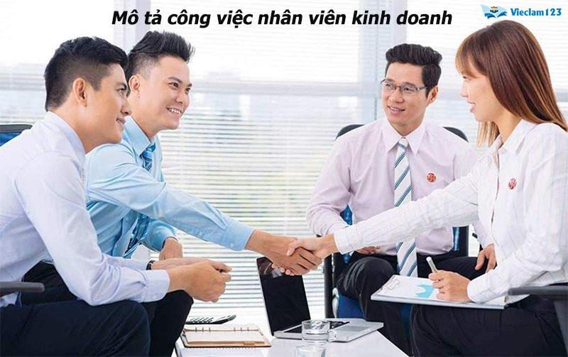 Mô tả công việc nhân viên kinh doanh