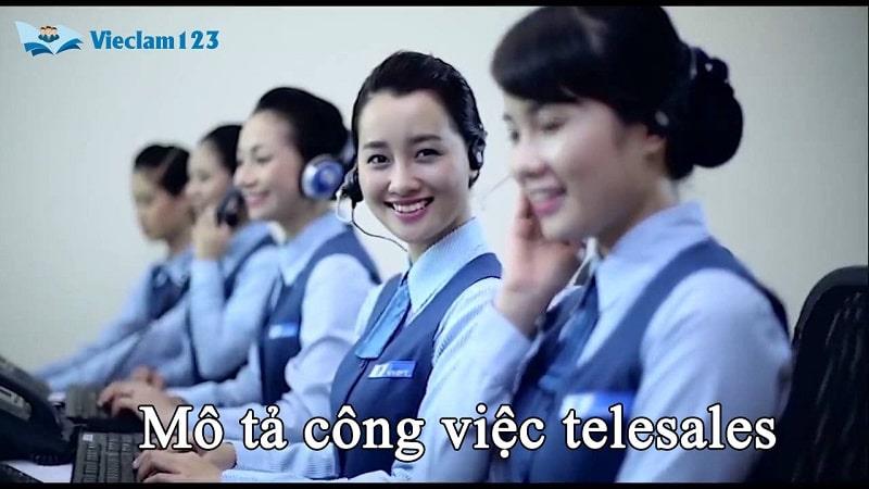 Mô tả công việc telesales