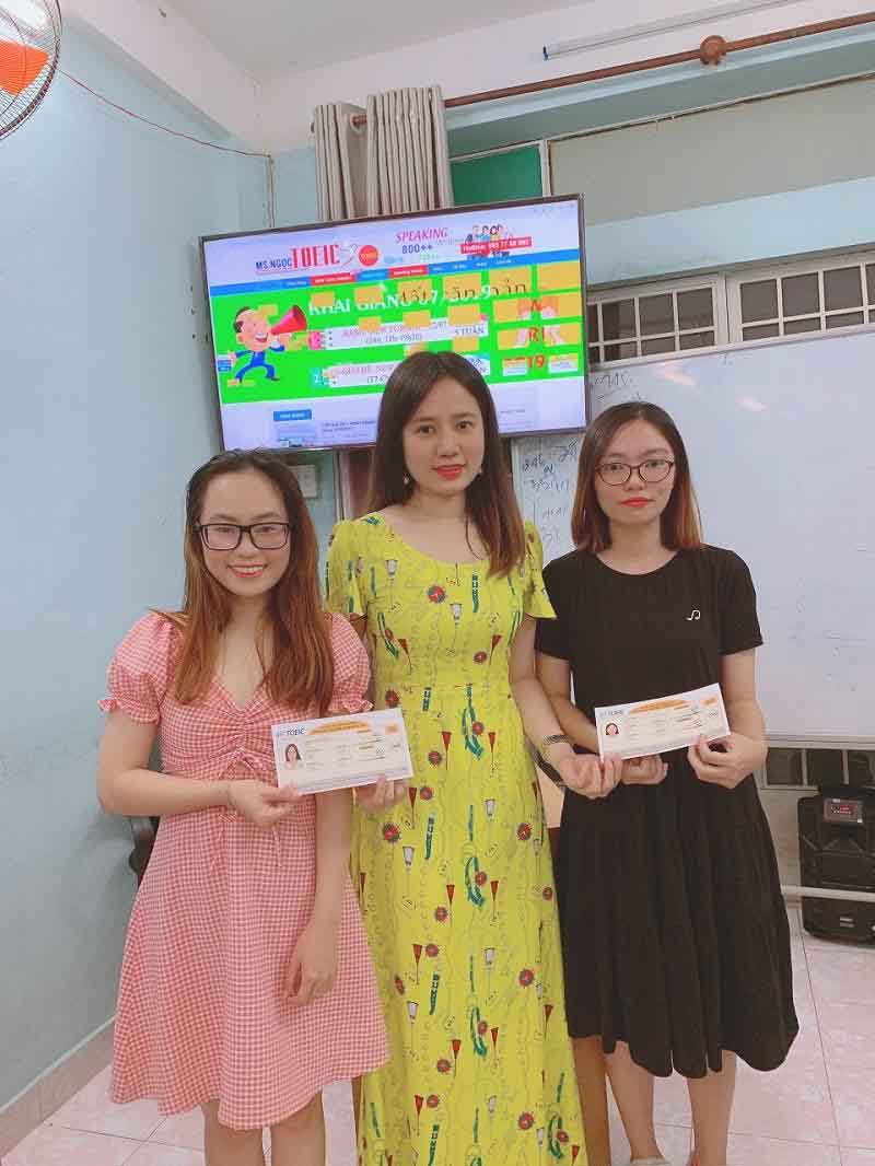 Trung tâm tiếng Anh TOEIC Ms Ngọc Trung tâm tiếng Anh TOEIC Ms Ngọc