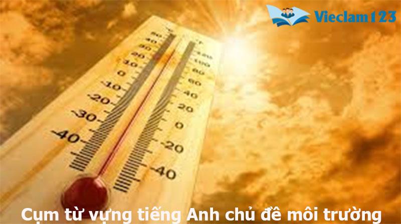 Từ vựng tiếng Anh chủ đề môi trường