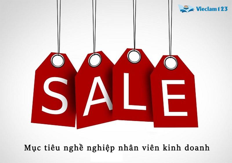 Mục tiêu nghề nghiệp nhân viên kinh doanh