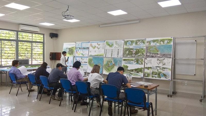 ngành keiesn trúc cảnh quan xét tuyến khối V