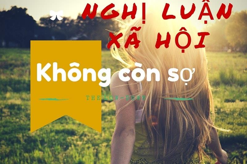 Văn nghị luận xã hội