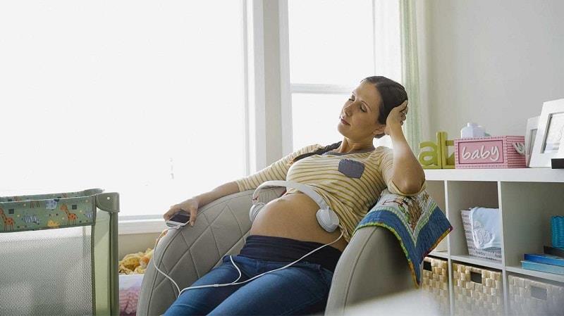 Âm nhạc cũng mang đến sự thư giãn cho chính bà bầu